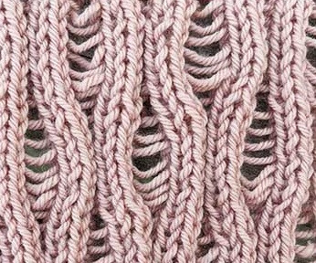 ​Knit Pattern with Slipped Stitches