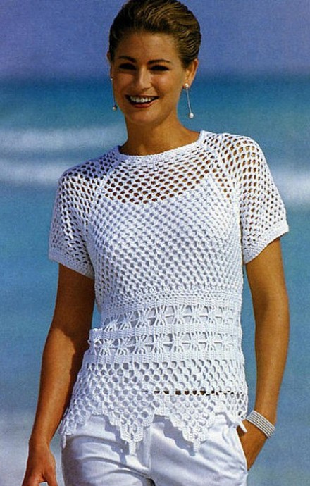 Crochet Summer Blouse Crochet Summer Blouse