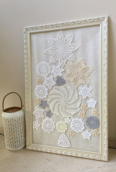 Inspiration. Crochet Wall Doilies.