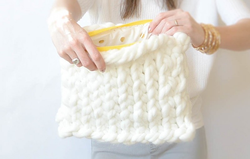 ​Plush Knit Bag