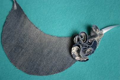 ​Stylish Denim Necklace