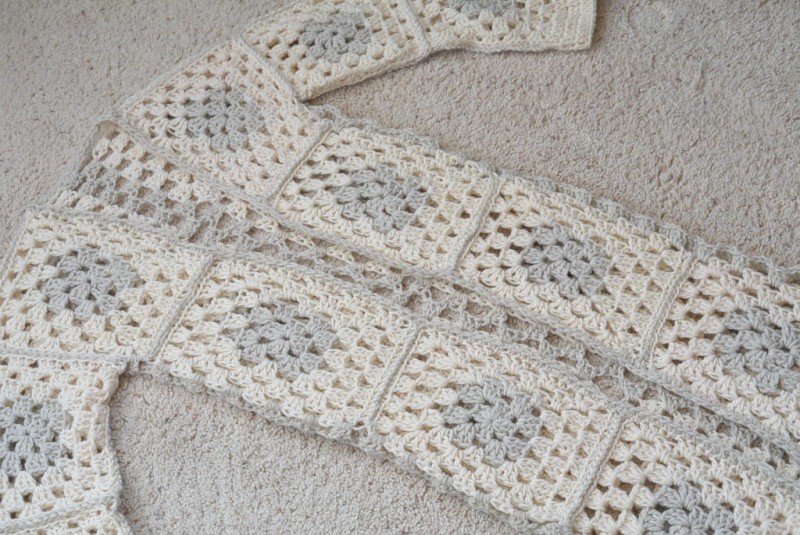 ​Arlo Granny Square Crocheted Cardigan