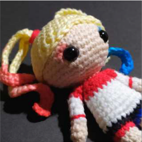 Helping Ann. Harley Quinn Amigurumi Doll. Helping Ann. Harley Quinn Amigurumi Doll.