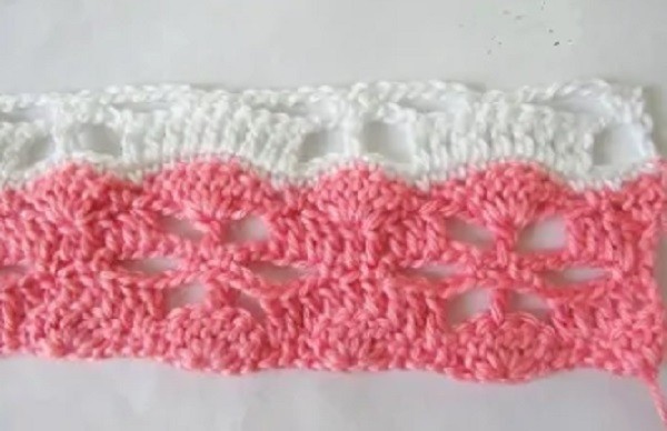 Helping our users. ​Crochet Blanket with Flowered Pattern.