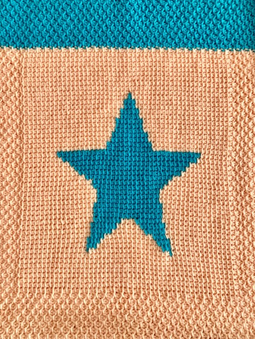 Helping our users. ​Tunisian Crochet Blanket with Starts.