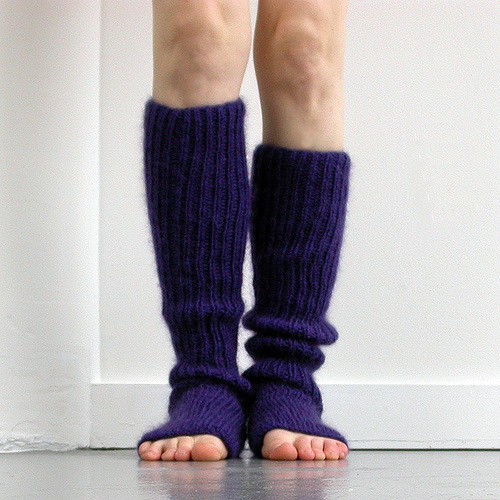 Inspiration. Knit Legwarmers.