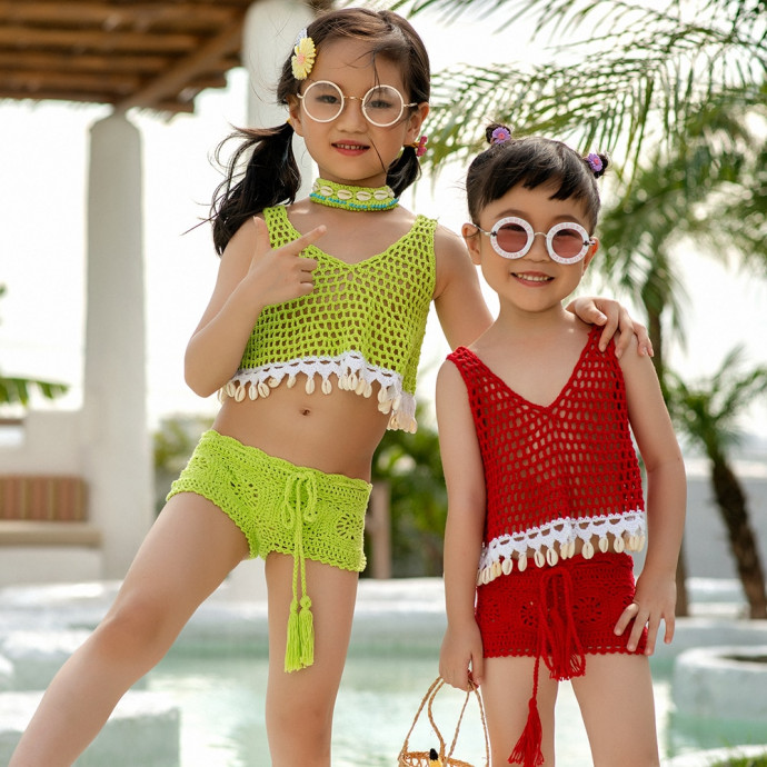 Inspiration. Crochet Baby Swimsuits.