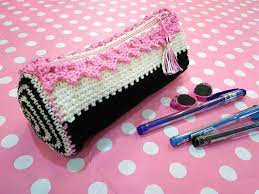 Inspiration. Crochet Pencil Cases.