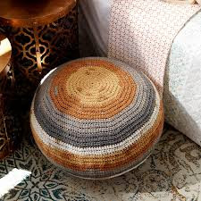 Inspiration. Crochet Poufs.