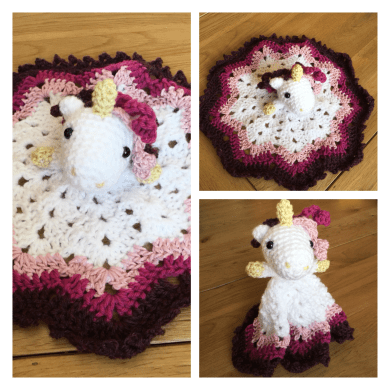 Unicorn Baby Comforter Unicorn Baby Comforter