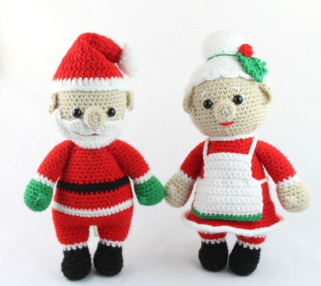 Inspiration. Christmas Amigurumi.