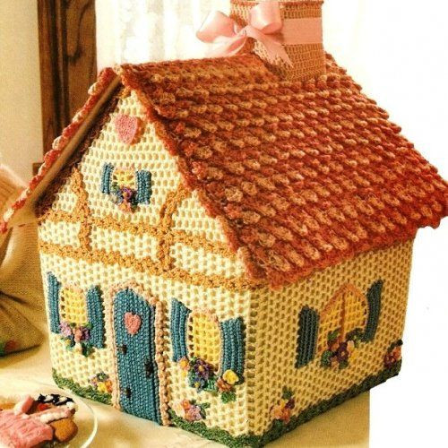 Inspiration. Crochet Houses.