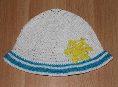 ​Marine Crochet Hat