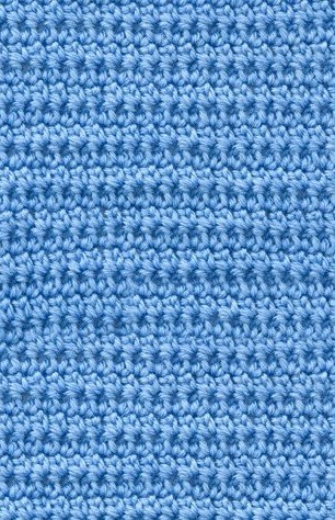 ​Single Crochets Cloth Stitch Pattern