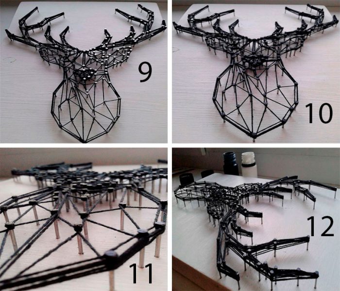 String Art Deer String Art Deer