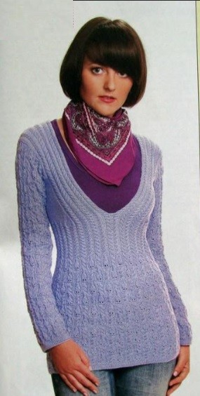 Essential Knitting Guide for a Stylish Violet Sweater with Detailed Instructions Essential Knitting Guide for a Stylish Violet Sweater with Detailed Instructions