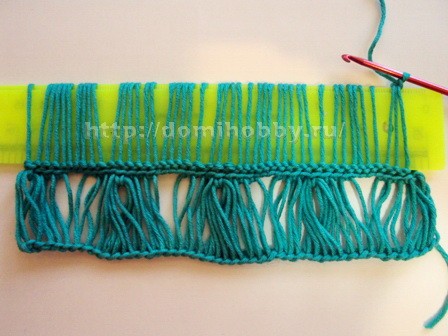 ​Crochet Pattern with Long Stitches