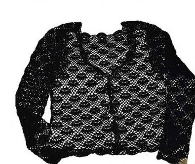 Relief Crochet Jacket