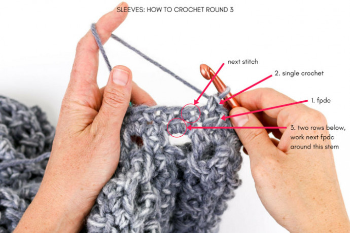 ​Crochet Chunky Cardigan