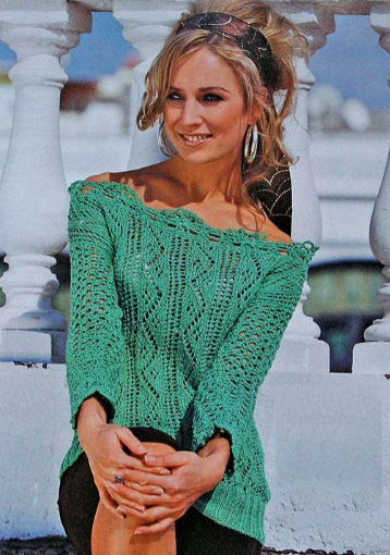 Green Knit Pullover Green Knit Pullover
