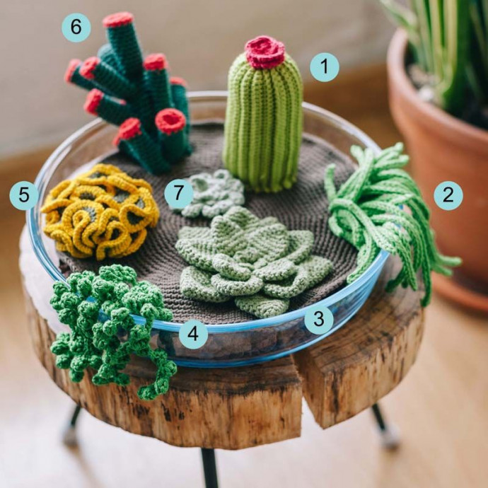 Inspiration. Crochet Home Plants.