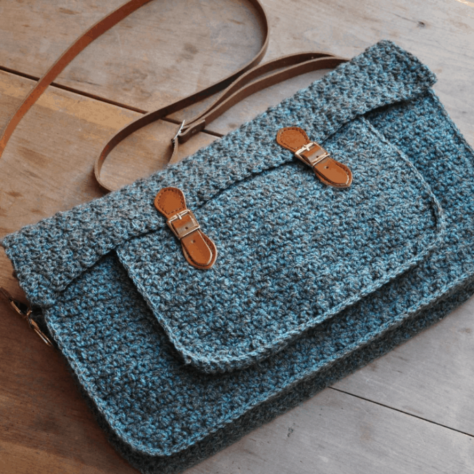 Inspiration. Crochet Postman Bags.