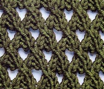 ​Relief Knit Net Pattern