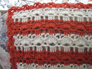 Coral Reef Shell Stitch Crochet Afghan Coral Reef Shell Stitch Crochet Afghan
