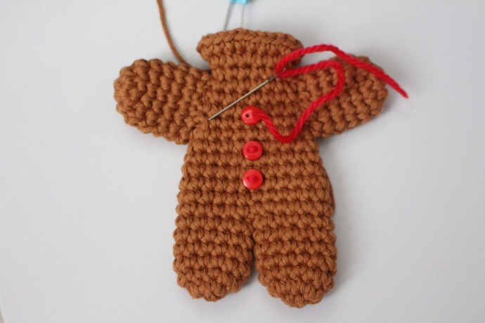 Helping our users. ​Crochet Gingerbread Man.