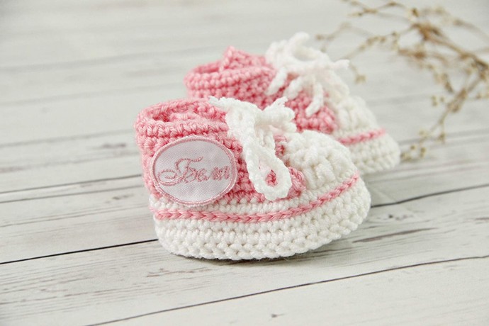 Inspiration. Crochet Baby Booties.