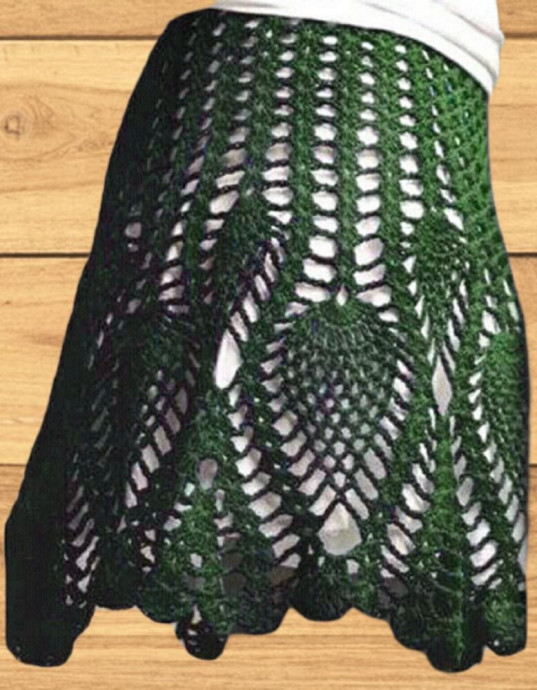 Inspiration. Crochet Women's Skirts.