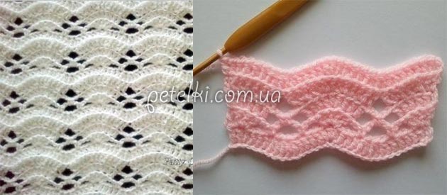 Nice and Elegant Crochet Waves Stitch Pattern Nice and Elegant Crochet Waves Stitch Pattern