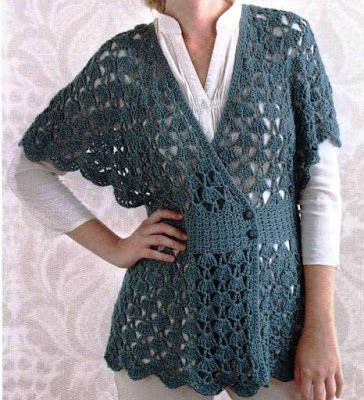 Inspiration. Crochet Jackets.