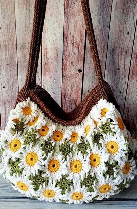 Inspiration. Knit and Crochet Bags.