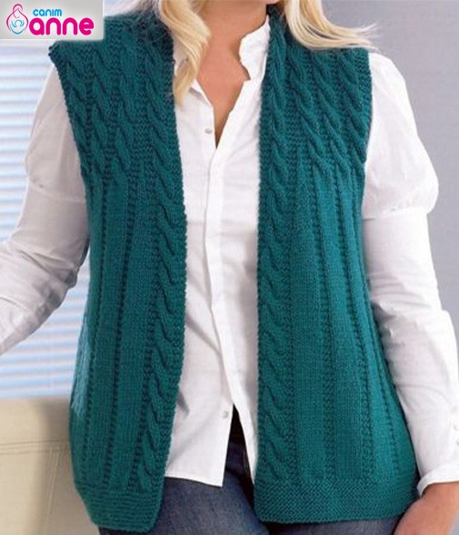 Inspiration. Knit Vests.