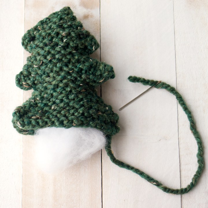 Knitted Christmas Trees Knitted Christmas Trees