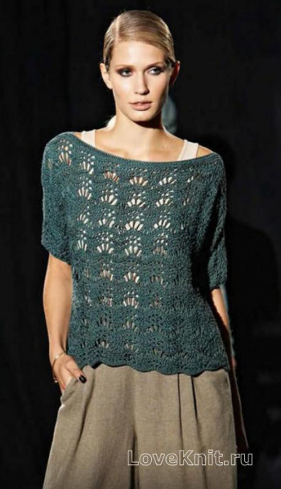 Relief Green Pullover – FREE CROCHET PATTERN — Craftorator