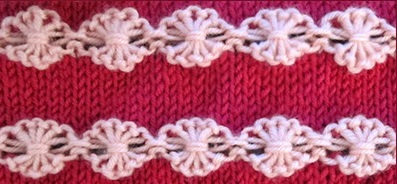 ​Flower Knit Stitch Pattern