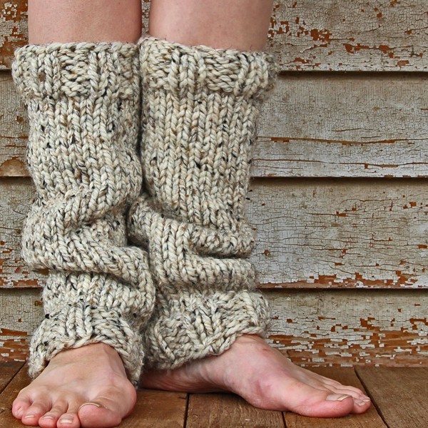 Inspiration. Knit Legwarmers.