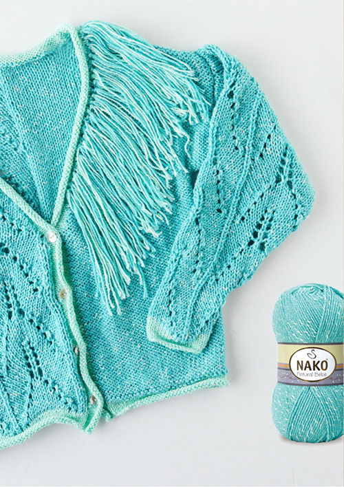 Tasseled Knit Cardigan Tasseled Knit Cardigan