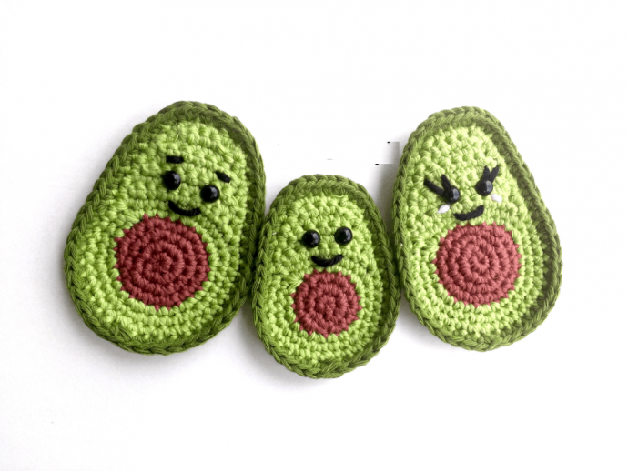 ​Crochet Avo Family