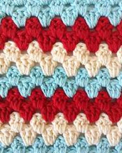 ​Helping our users. Granny Stripe Crochet Stitch.