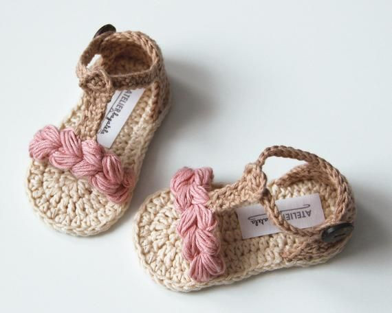 Inspiration. Baby Summer Booties.