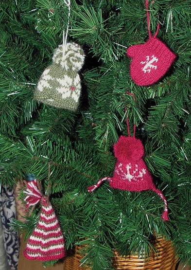 Winter Warmers Christmas Knit Ornament Winter Warmers Christmas Knit Ornament