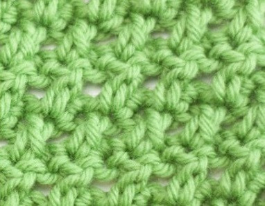 Crossed Double Crochets Pattern