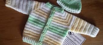 Inspiration. Crochet Baby Sweaters.