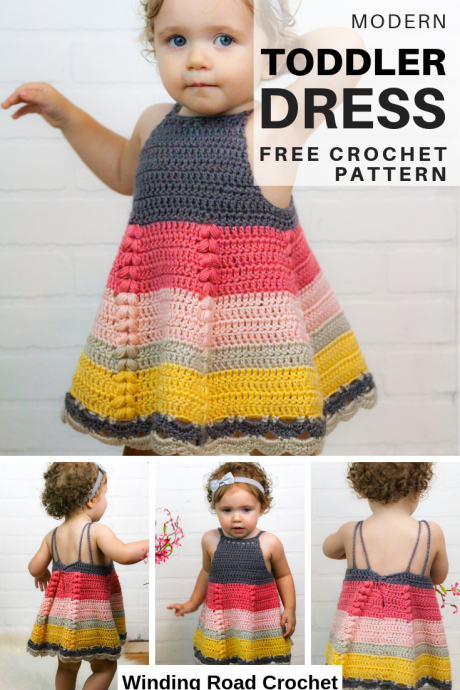 Inspiration. Crochet Toddler Dresses.