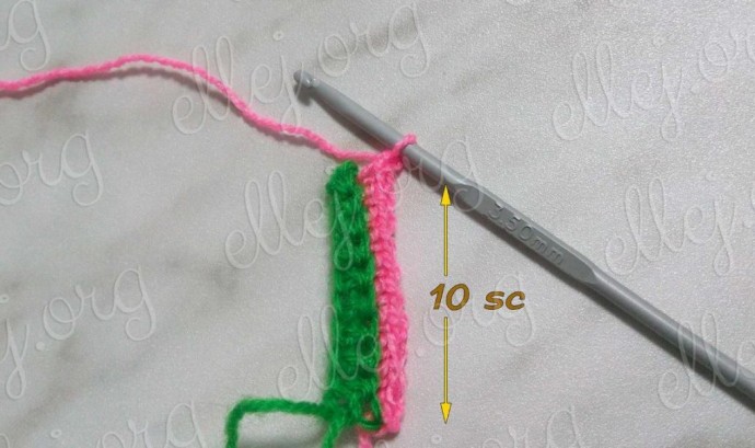 Two-Colored Crochet Brioche Pattern Two-Colored Crochet Brioche Pattern