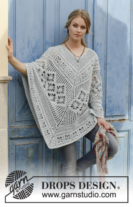 Inspiration. Crochet Poncho.