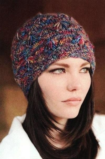 ​Knit Hat with Long Stitches